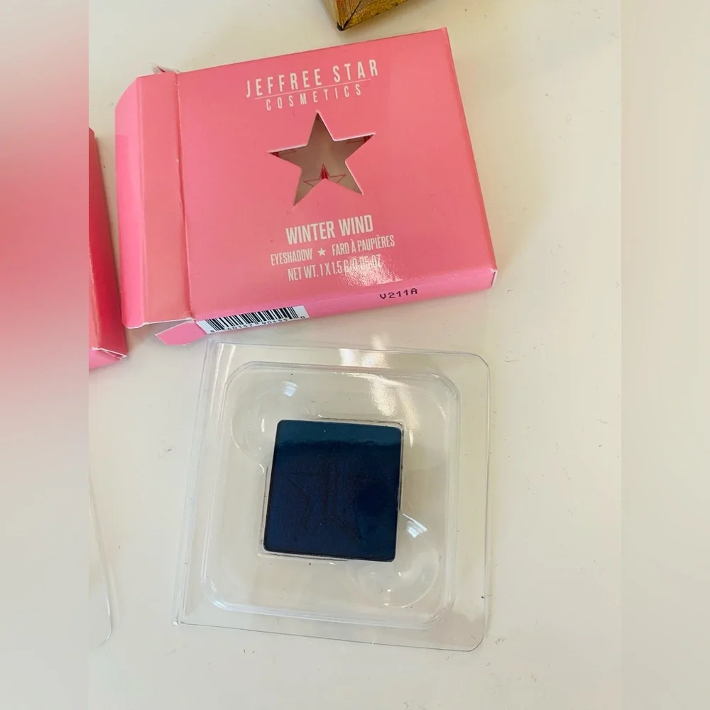 Jeffree Star single eyeshadows set of 5